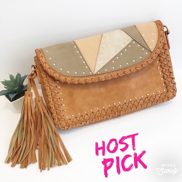 Under One Sky Handbags - Under One Sky boho clutch